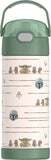 *NEW 2026* Thermos FUNtainer Stainless Steel 14oz/410mL Straw Bottle - Mandalorian (F40524MD6)