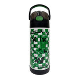 *NEW 2026* Thermos FUNtainer Stainless Steel 14oz/410mL Straw Bottle - Minecraft