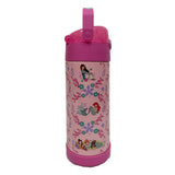 *NEW 2026* Thermos FUNtainer Stainless Steel 14oz/410mL Straw Bottle - Disney Princess