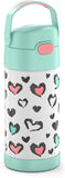 *NEW* Thermos FUNtainer Stainless Steel 12oz/355mL Straw Bottle - Non-Licensed