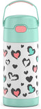 *NEW* Thermos FUNtainer Stainless Steel 12oz/355mL Straw Bottle - Non-Licensed