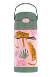 *NEW* Thermos FUNtainer Stainless Steel 12oz/355mL Straw Bottle - Non-Licensed