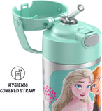 Thermos FUNtainer Stainless Steel 12oz/355mL Straw Bottle - Disney Frozen