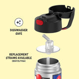 Thermos FUNtainer Stainless Steel 12oz/355mL Straw Bottle - Spider-man