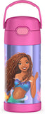 Thermos FUNtainer Stainless Steel 12oz/355mL Straw Bottle - Little Mermaid