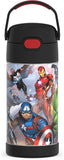 Thermos FUNtainer Stainless Steel 12oz. Straw Bottle - Marvel Avengers