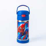 Thermos FUNtainer Stainless Steel 12oz/355mL Straw Bottle - Spider-man