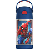 Thermos FUNtainer Stainless Steel 12oz/355mL Straw Bottle - Spider-man