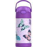 Thermos FUNtainer Stainless Steel 12oz/355mL Straw Bottle - Non-Licensed