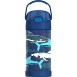 Thermos FUNtainer Stainless Steel 12oz/355mL Straw Bottle - Non-Licensed