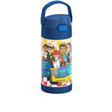 Thermos FUNtainer Stainless Steel 12oz/355mL Straw Bottle - Hot Wheels