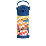 Thermos FUNtainer Stainless Steel 12oz/355mL Straw Bottle - Hot Wheels