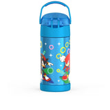 Thermos FUNtainer Stainless Steel 12oz/355mL Straw Bottle - Sonic the Hedgehog