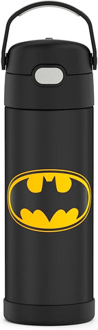 *NEW* THERMOS FUNTAINER 16oz/470mL Stainless Steel Vacuum Insulated Bottle with Wide Spout Lid, Batman