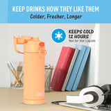 *NEW 2025* Thermos FUNtainer Stainless Steel 16oz/470mL Bottle with Spout (F42100 Series)