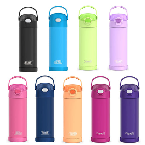 *NEW 2025* Thermos FUNtainer Stainless Steel 16oz/470mL Bottle with Spout (F42100 Series)