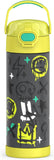 *NEW 2024* THERMOS FUNTAINER 16oz/470mL Stainless Steel Vacuum Insulated Bottle with Spout Lid, Graffiti