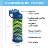 *NEW 2026* Thermos FUNtainer Stainless Steel 16oz/470mL Bottle with Spout (Non-Licensed)