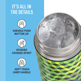 *NEW 2026* Thermos FUNtainer Stainless Steel 16oz/470mL Bottle with Spout (Non-Licensed)
