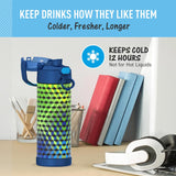 *NEW 2026* Thermos FUNtainer Stainless Steel 16oz/470mL Bottle with Spout (Non-Licensed)
