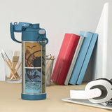 Thermos 470ml/16oz FUNtainer Water Bottle w/ Spout and Locking Lid - Jurassic World