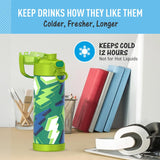 *NEW 2026* Thermos FUNtainer Stainless Steel 16oz/470mL Bottle with Spout (Non-Licensed)