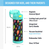 *NEW 2026* Thermos FUNtainer Stainless Steel 16oz/470mL Bottle with Spout (Non-Licensed)