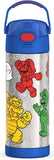 *NEW 2026* THERMOS FUNTAINER 16oz/470mL Stainless Steel Vacuum Insulated Bottle with Spout Lid, Mario Kart
