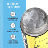 *NEW 2025* Thermos 470ml/16oz FUNtainer Water Bottle w/ Spout and Locking Lid - Pokemon