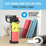 *NEW 2025* Thermos 470ml/16oz FUNtainer Water Bottle w/ Spout and Locking Lid - Pokemon