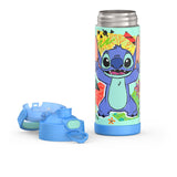 *NEW 2026* Thermos 470ml/16oz FUNtainer Water Bottle w/ Spout and Locking Lid - Lilo & Stitch