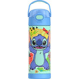 *NEW 2026* Thermos 470ml/16oz FUNtainer Water Bottle w/ Spout and Locking Lid - Lilo & Stitch