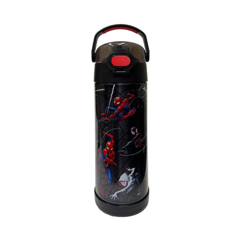 *NEW 2025* Thermos 470ml/16oz FUNtainer Water Bottle w/ Spout and Locking Lid - Spiderman