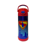 *NEW 2025* Thermos 470ml/16oz FUNtainer Water Bottle w/ Spout and Locking Lid - Superman