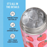 *NEW 2026* Thermos FUNtainer Stainless Steel 16oz/470mL Bottle with Spout (Non-Licensed)