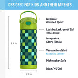 *NEW 2026* Thermos FUNtainer Stainless Steel 16oz/470mL Bottle with Spout (Non-Licensed)