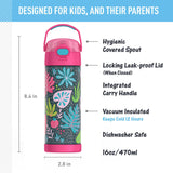 *NEW 2026* Thermos FUNtainer Stainless Steel 16oz/470mL Bottle with Spout (Non-Licensed)