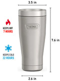 Thermos ICON Series Stainless Steel Tumbler 360˚ Lid, 16oz/470mL (IS1012)