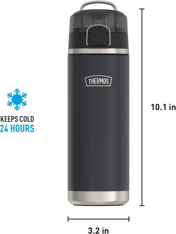 Thermos ICON Series Stainless Steel Water Bottle with Spout, 24oz 