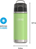 THERMOS ICON Series Stainless Steel Kids Water Bottle with Spout 18oz/530mL (IS2502)