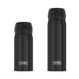 Thermos Lightweight Stainless Steel Vacuum Insulated Tumbler, Matte Black (JNL Pattern Series)