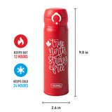 Thermos Lightweight Stainless Steel Vacuum Insulated 500ml Tumbler (JNL Canadiana Pattern Series)