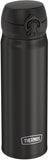 Thermos Lightweight Stainless Steel Vacuum Insulated Tumbler, Matte Black (JNL Pattern Series)