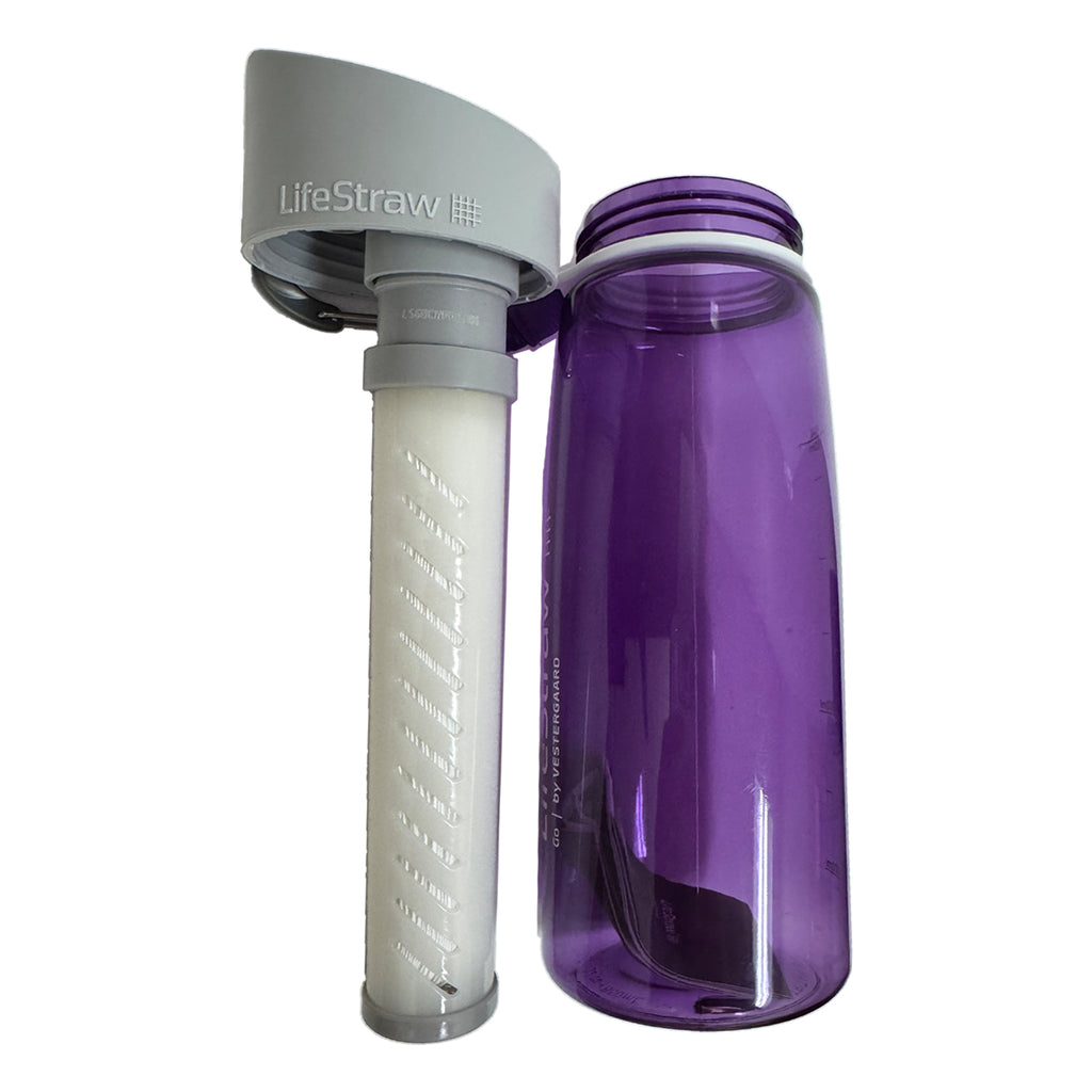 Lifestraw Go Series by VESTERGAARD 22oz / 650ml Tritan Straw Bottle ...