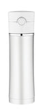 Thermos Sipp 16oz/480mL Stainless Steel Insulated Drink Bottle with Tea Strainer (NS403BK)