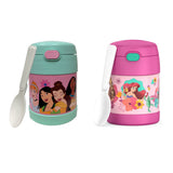 *NEW 2026* Thermos FUNtainer Stainless Steel 10oz/290mL Food Jar w/ Foldable Spoon, Disney Princess