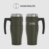 THERMOS Stainless King Vacuum-Insulated Travel Mug 16oz/470mL