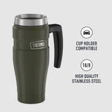 THERMOS Stainless King Vacuum-Insulated Travel Mug 16oz/470mL