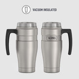 THERMOS Stainless King Vacuum-Insulated Travel Mug 16oz/470mL