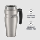 THERMOS Stainless King Vacuum-Insulated Travel Mug 16oz/470mL